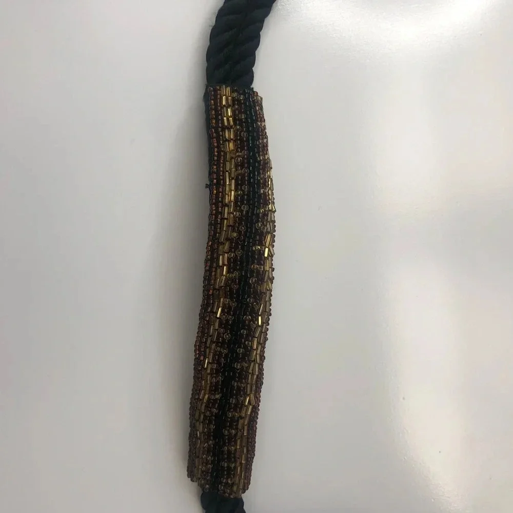 Vintage 70s Heaven Beaded Crossbody Bag
